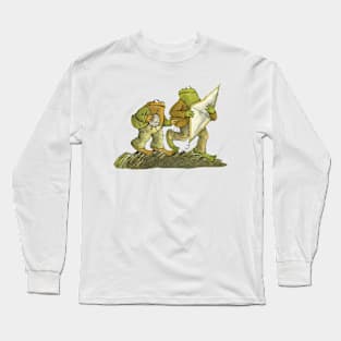 Frog And Toad Fly a Kite Long Sleeve T-Shirt